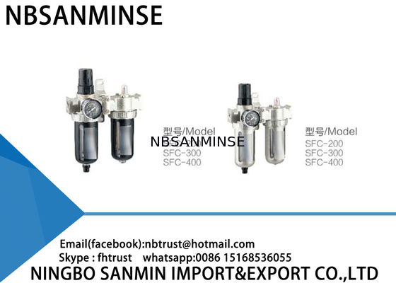 Bộ điều hòa và bôi trơn khí nén công nghiệp SFC FRL chuyên nghiệp