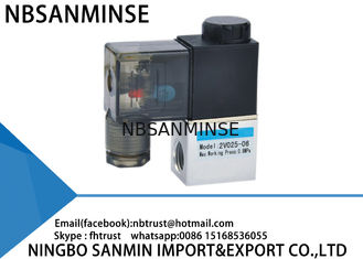 Van điện từ khí nén 2V DC 12 Volt Dòng 2 chiều 2 Vị trí Ổ đĩa trực tiếp / Hướng dẫn Loại hành động