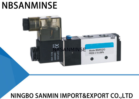 Thí điểm nội bộ 5/3 5/2 Van khí nén 220 VAC 24 VDC SHAKO Loại BM