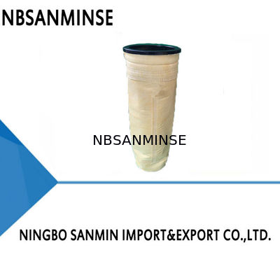 Nhiệt độ bình thường Kim nỉ Túi bụi 700g / M2 Bộ lọc không khí chống dầu Túi lọc chống bụi Baghouse