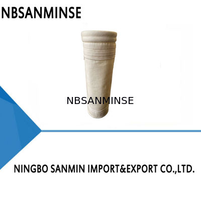 Acrylic Polyacrylonitrile PAN Kim nỉ Túi lọc không khí chống bụi Túi lọc chống bụi Baghouse