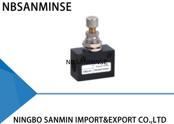 Van tiết lưu khí nén hạn chế Van điều khiển lưu lượng khí nén 0 ~ 0,95Mpa