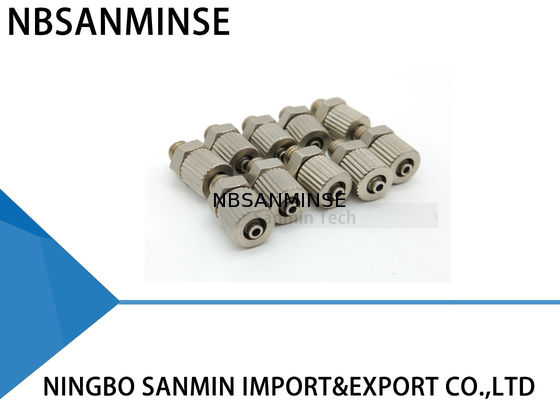 TC Two Touch Lắp Polyurethane Phụ kiện ống khí nén Các thành phần khí nén thẳng Sanmin