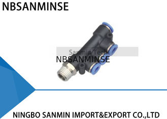 One Touch Plastic 5 Way Air Kết nối khí nén nhanh Lắp R Đầu nối ống PKD năm khớp nối ống Sanmin