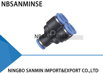 Phụ kiện khí nén PXG Đầu nối nhanh 5 cách Double Y Loại đẩy trong khớp nối nhựa Sanmin