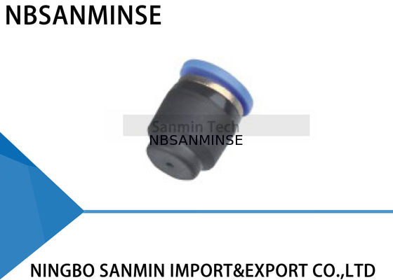 Ống PPF Khí nén Kết nối nhanh chóng End Cap Phụ kiện không khí Đẩy thẳng vào nắp Chất lượng cao Sanmin