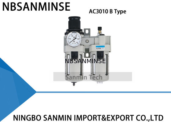 Hợp kim nhôm không khí FRL đơn vị AC2010 AC4010 Hai đơn vị nguồn khí