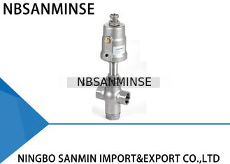 JDF1100 / JDF1200 Van góc ngồi bằng khí nén Van góc 3 chiều Máy thực phẩm tác động kép