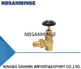 606-DN15 606-DN20 van góc sưởi đồng với áp suất 1,0MPA