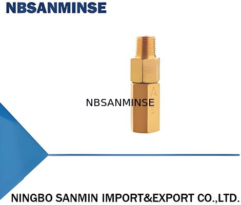 THF Oil Return Check Valve cho nhiệt độ trung bình -20C- 120C Tăng áp tối đa 15 bar