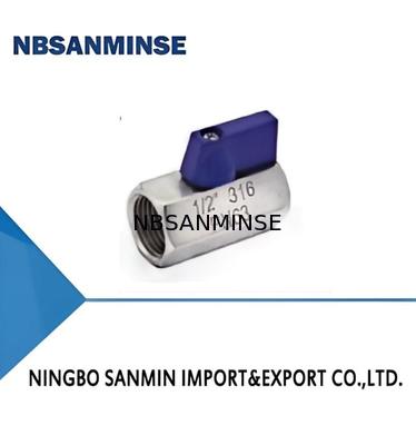 1/4 inch Mini Ball Pneumatic Solenoid Control Valve F/F PN64