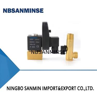 NBSANMINSE SR - A - 15 Xả nước điện G1 / 2 1.6Mpa Van xả khí Van xả nước DC24V AC220V Chất lượng cao