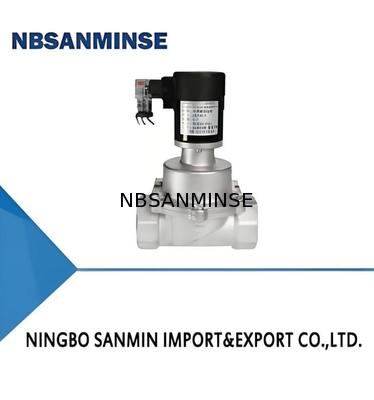 304 Ventil điện cực hóa học thép không gỉ với DC12V-AC380V điện áp và nhiệt độ làm việc 5-50 °C