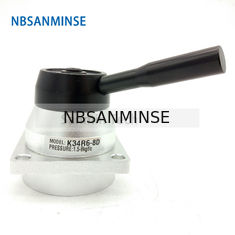 NBSANMINSE K34R6 G1 / 4 "Van chuyển đổi tay Vẽ van cơ khí bằng tay khí nén G 1/4 Chủ đề