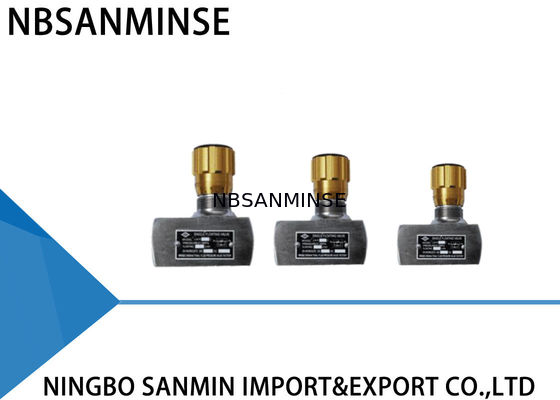 Van tiết lưu một chiều hình ống LA L AL Ngành thủy lực