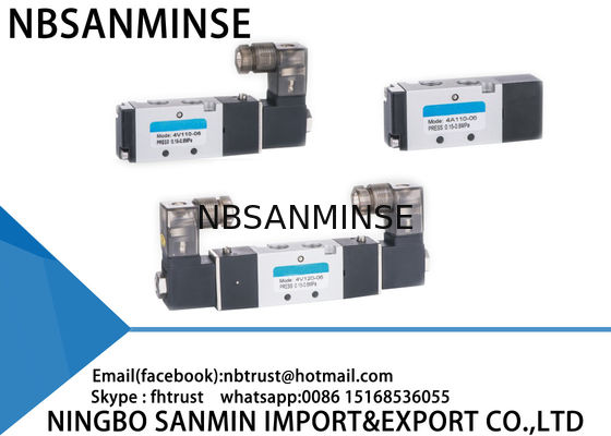 Van khí nén 4V 100 Series Ba vị trí điều khiển đôi