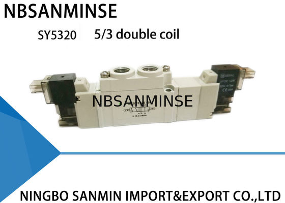 SY5000 Van khí nén mini khí nén 220AC Vị trí chống bụi 5/2 5/3