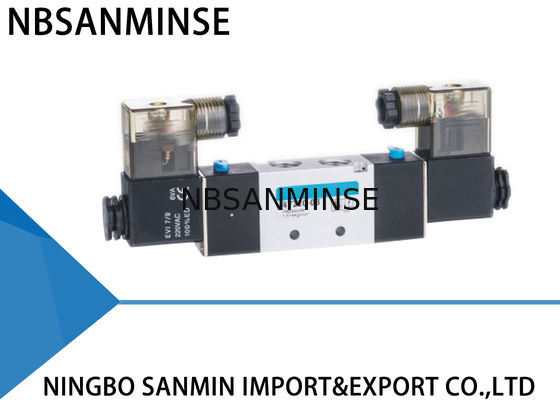 4V210 4V220 4V320 4V410 1/8 "1/4" Van điện từ khí nén Máy tự động hóa van phân cực khí