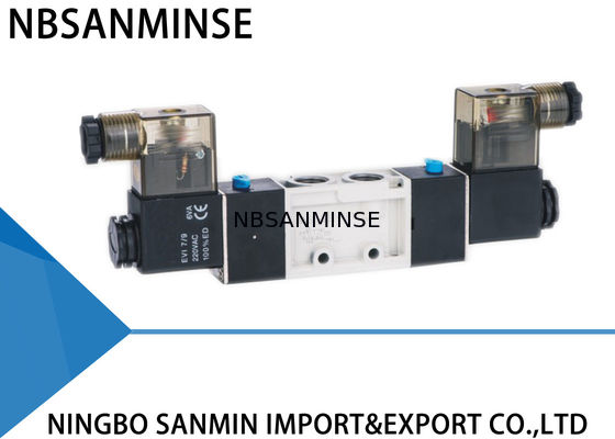 NVSC NASC 5 chiều 2 vị trí Van điện từ Pneumaitc Đúc khuôn Thân bên trong Van khí thí điểm Ứng dụng trong ngành