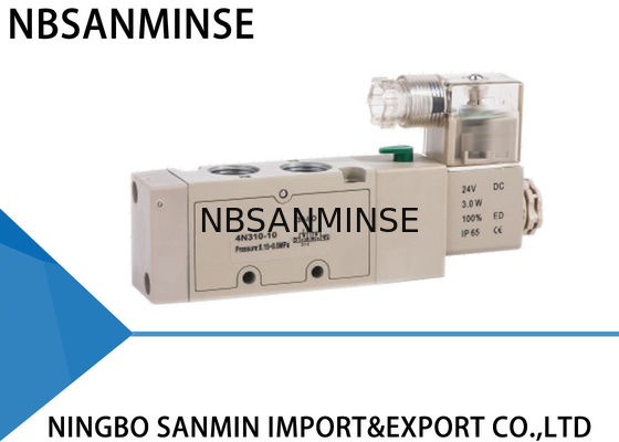 Van điện từ khí nén G / NPT Van thí điểm bên trong Van điện từ 4N300 3NV300 Series