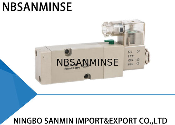 4V210 06 08 Van điện từ khí nén Airtac Loại 2 chiều 3 chiều Van điều khiển AC220V DC24V