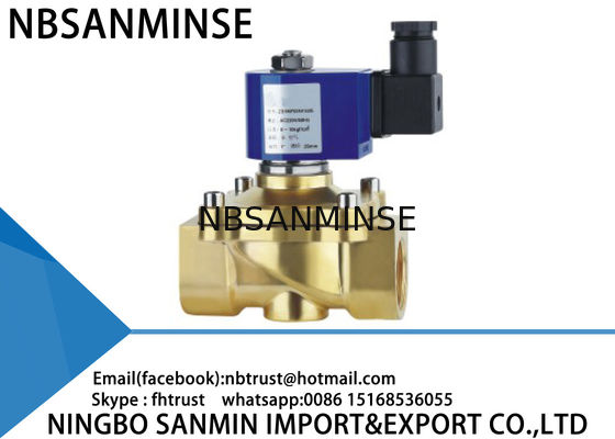 Van Solenoid đường kính lớn đồng thau nổ van điện từ 2 chiều