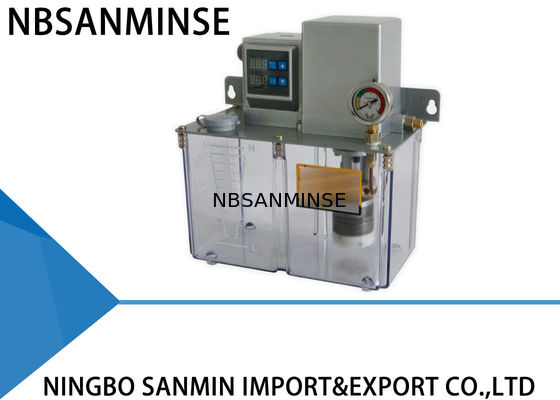 Bơm mỡ bôi trơn NBSANMINSE SDR5-34Z 4 Mpa AC 380 Volt 50 Hz với van tràn cho hệ thống bôi trơn