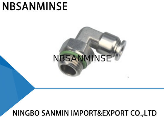 SS316L Phụ kiện ống khí bằng thép không gỉ Chống ăn mòn Chứng nhận ISO 9001