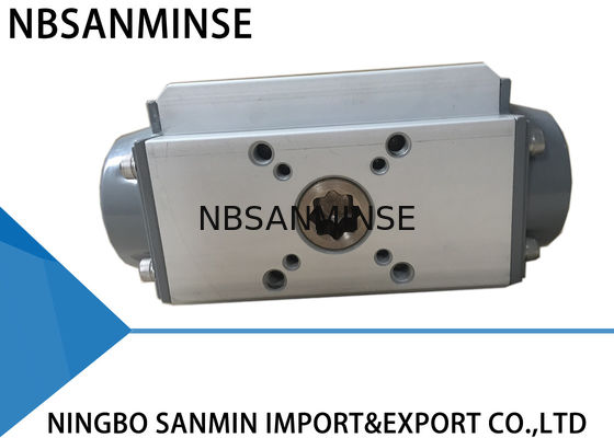 AT Double Action Van khí nén Thiết bị truyền động Hợp kim nhôm Thân ISO 9001