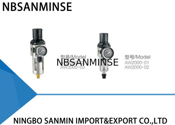 Bộ điều chỉnh bộ lọc không khí bôi trơn AW 0.  15MPa - 0.  Áp suất vận hành 85MPa