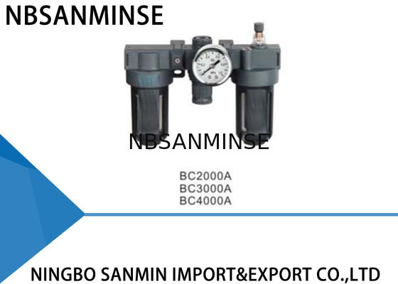 Bộ điều chỉnh bộ lọc SMC chuyên nghiệp Bộ bôi trơn khí nén Đơn vị FRL Dòng AC BC