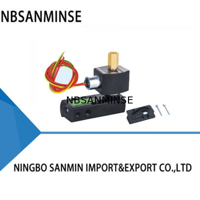 NBR PUR Seal Slide Sleeve Pneumatic Solenoid Valve 0.2 - 1.0Mpa