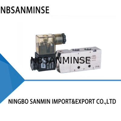 SANMIN Tất cả các loại tấm thép không gỉ Van điều khiển điện đơn 0,2-1,0Mpa 120 ° C loại van đệm