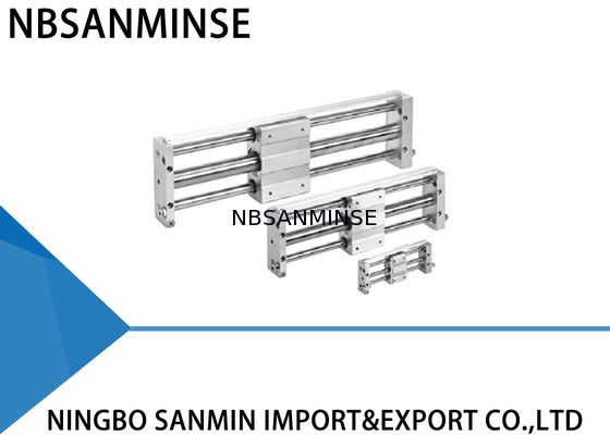 Ball Bushing mang khí nén khí nén xi lanh kết hợp từ tính Rodless