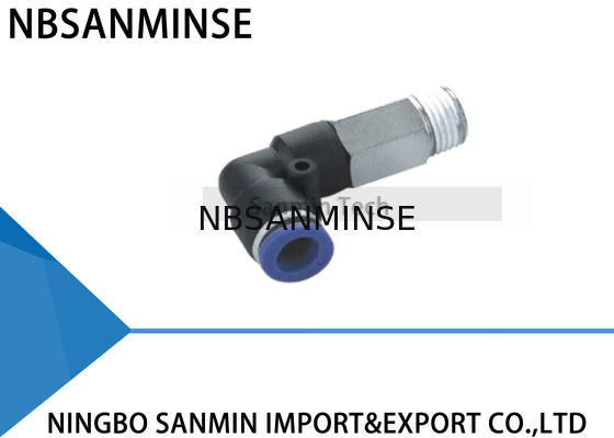 Phụ kiện máy nén khí khuỷu tay nam mở rộng PLL Bộ điều khiển Kết nối Phụ tùng khí nén Sanmin