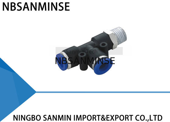 Bộ điều khiển máy nén khí PST Bộ điều khiển khí nén Phụ kiện khí nén Nam Run Tee Lắp Sanmin