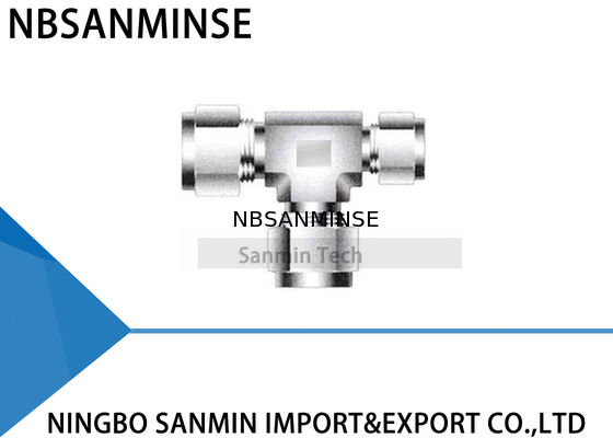 RUBT Union Tee Thép không gỉ SS316L Lắp ống dẫn khí nén Air Air Chất lượng cao Sanmin