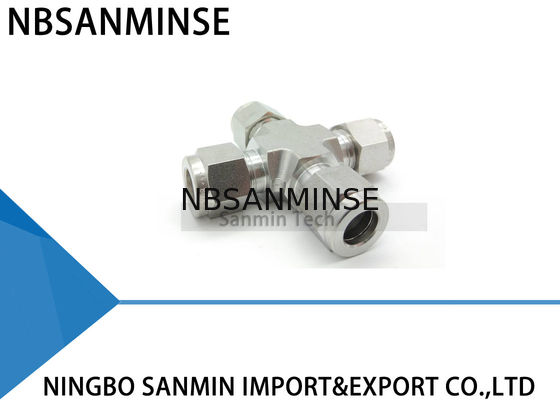 UCR Union Cross Thép không gỉ SS316L Phụ kiện ống Hệ thống ống nước Lắp khí nén Lắp khí chất lượng cao