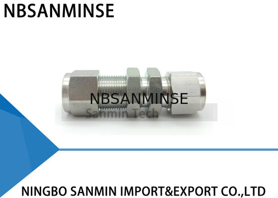 BU vách ngăn thép không gỉ SS316L khí nén lắp ống nước lắp chất lượng cao