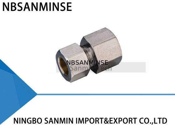 Rc Thread KF Phụ kiện khí nén bằng đồng thau mạ niken tốt