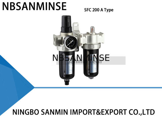 Bộ lọc khí hai đơn vị Bộ lọc dầu bôi trơn FRL Đơn vị Bộ lọc khí Máy nén khí Sanmin
