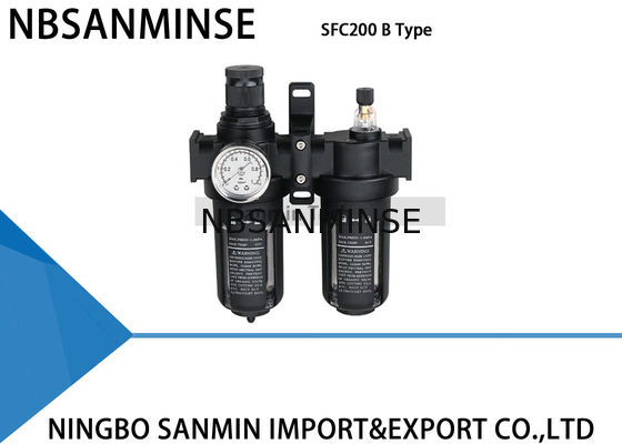 Bộ lọc khí hai đơn vị Bộ lọc dầu bôi trơn FRL Đơn vị Bộ lọc khí Máy nén khí Sanmin