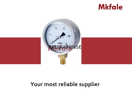 Đồng hồ đo áp suất nước bằng đồng thau IP44 63mm 75mm 100mm 160mm