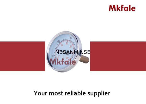 SMKP Chromed Steel Nhiệt kế lưỡng kim Nhiệt độ Yếu tố nhiệt độ Class 2.5