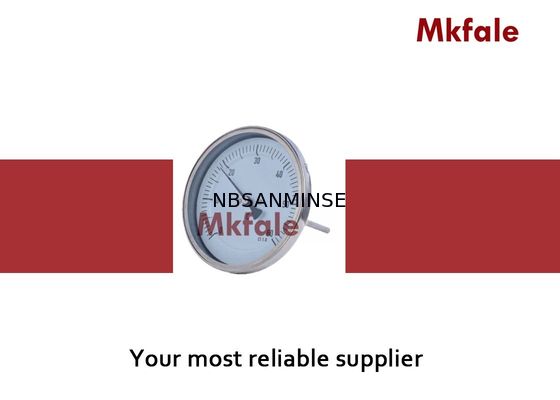 Đồng hồ đo áp suất chất lỏng Thép không gỉ lưỡng kim cuộn nhiệt kế Dụng cụ cửa sổ kính