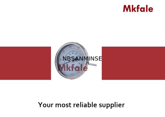 Đồng hồ đo áp suất chất lỏng Thép không gỉ lưỡng kim cuộn nhiệt kế Dụng cụ cửa sổ kính