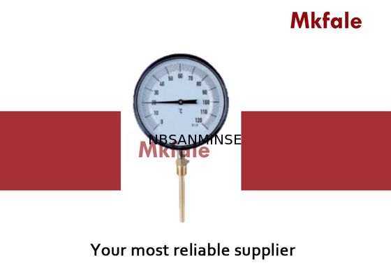 Đồng hồ đo áp suất chất lỏng Thép không gỉ lưỡng kim cuộn nhiệt kế Dụng cụ cửa sổ kính