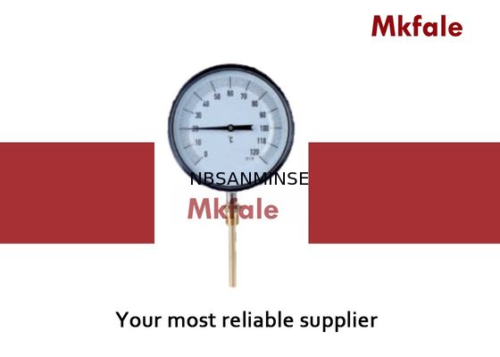 Đồng hồ đo áp suất chất lỏng Thép không gỉ lưỡng kim cuộn nhiệt kế Dụng cụ cửa sổ kính