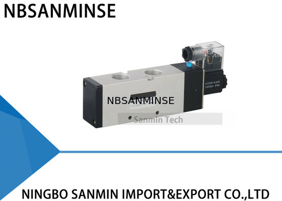 1/4 3/8 1/2 Van điện từ khí nén NBSANMINSE PU520 Van điều khiển không khí