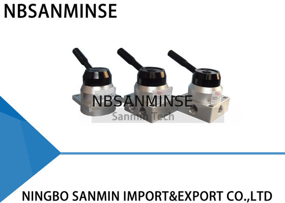 G 1/4 Chủ đề Van điện từ khí nén Van NBSANMINSE K34R6 Van chuyển mạch tay